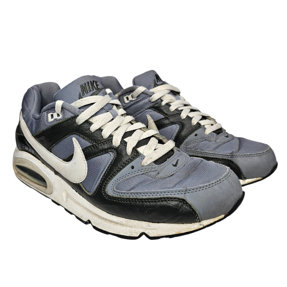 Nike Air Max Command Mens 10 Grey Black Running Shoes Low Top Athletic Sneaker